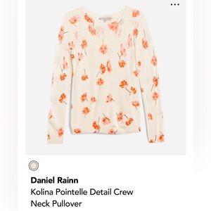 Beautiful Daniel Rainn Kolina Pointelle Sweater